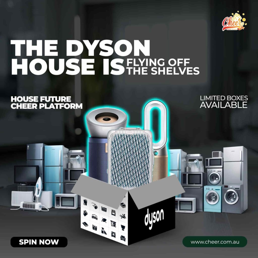 Join Cheer to get your free Dyson Vacuums
