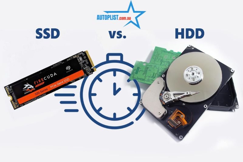 Fast SSD enabling quick access and load times