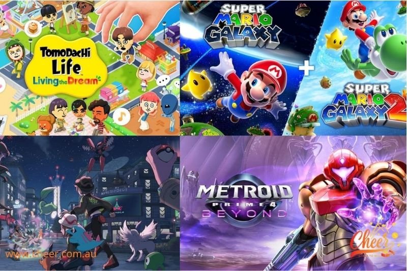 Join Cheer to win Nintendo Switch games through giveaways