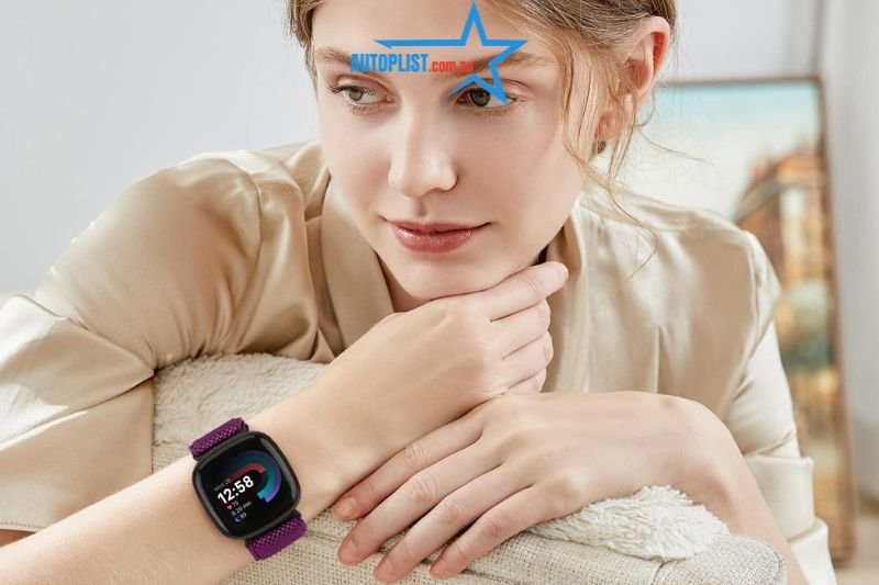 A compact smartwatch designed for modern women